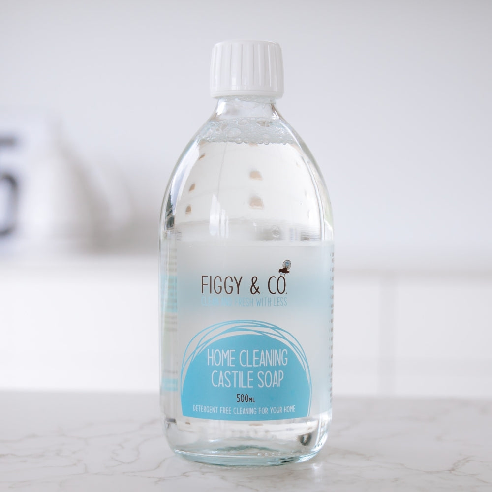 Castile soap made in New Zealand. the best liquid soap for eco home cleaning