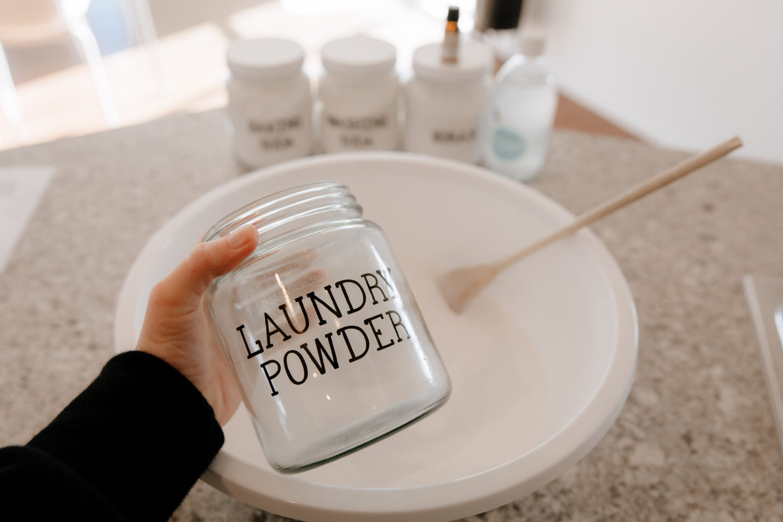 Make your own laundry powder