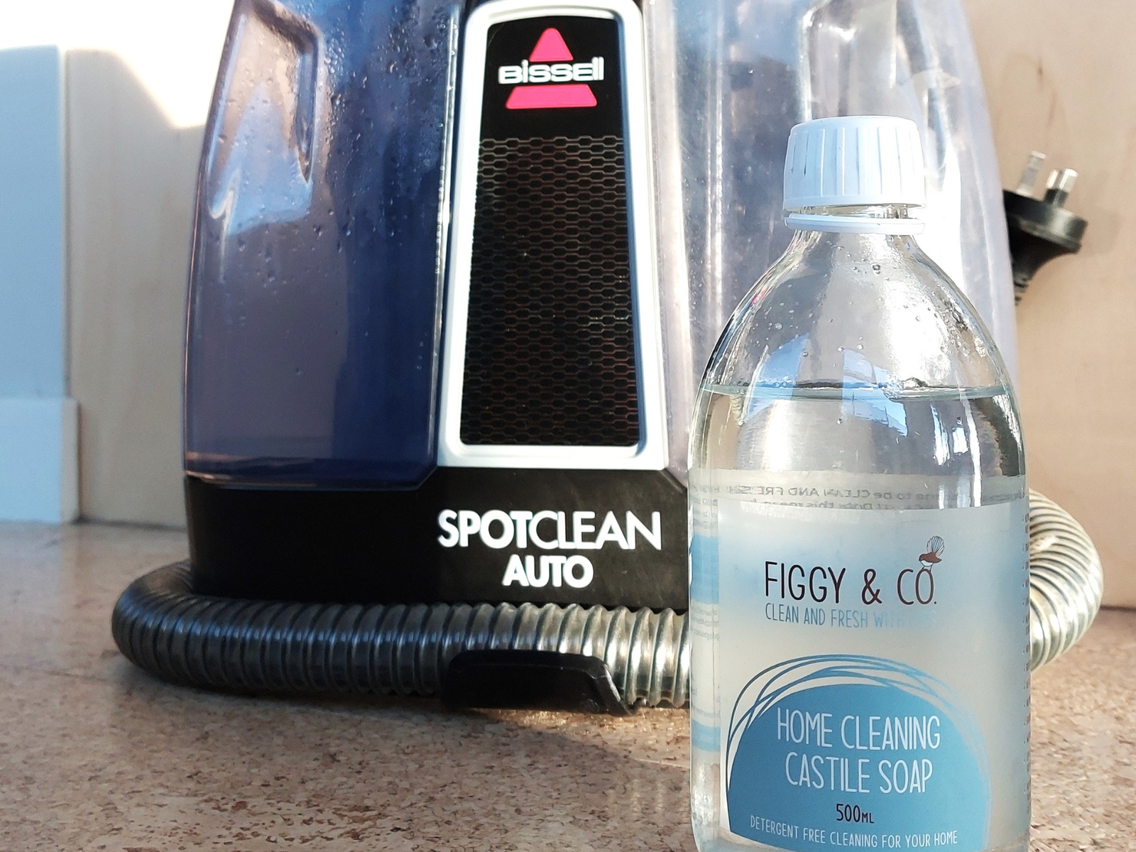 how to use figgy castile soap in a bissell cleaner
