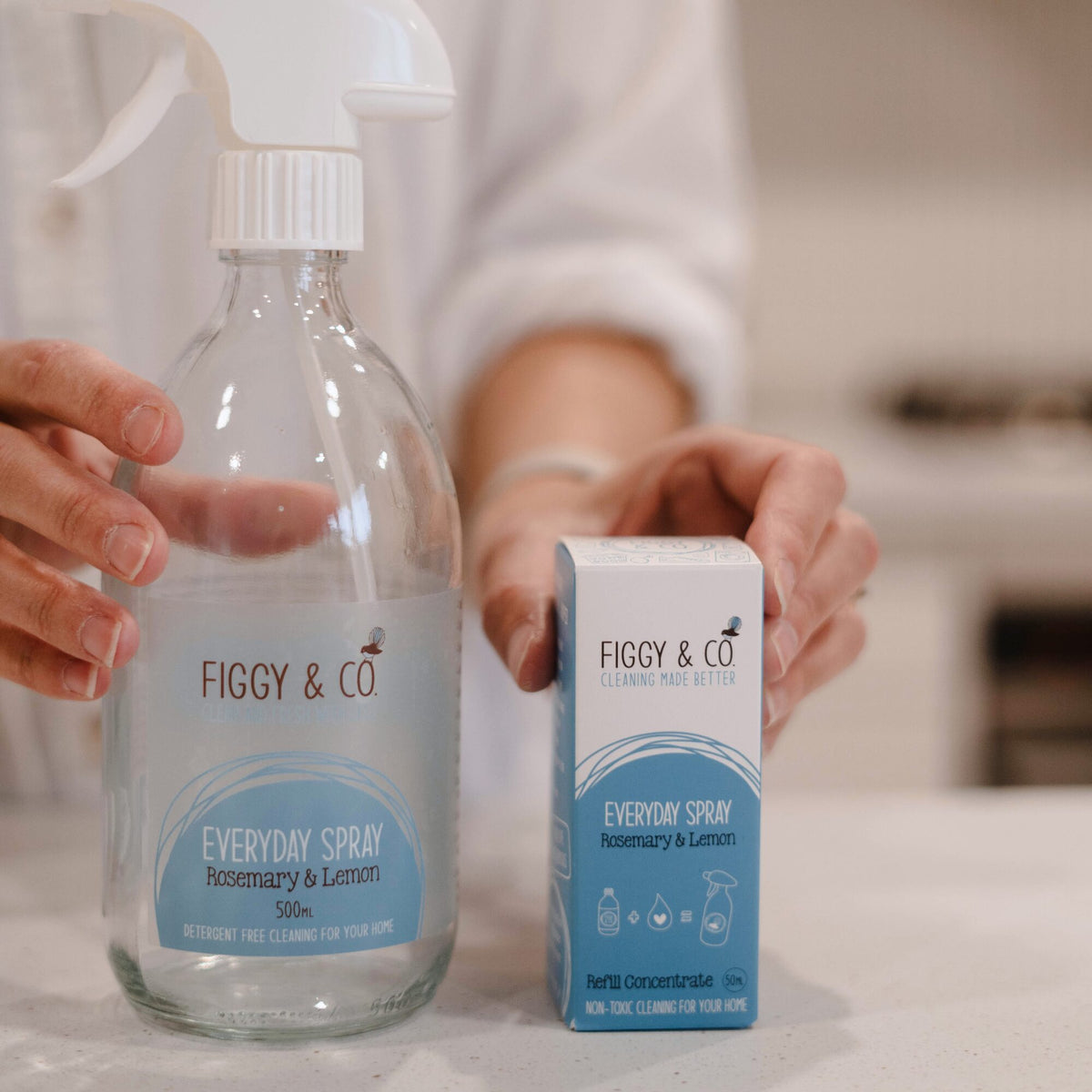 Everyday spray and concentrate cleaning refill