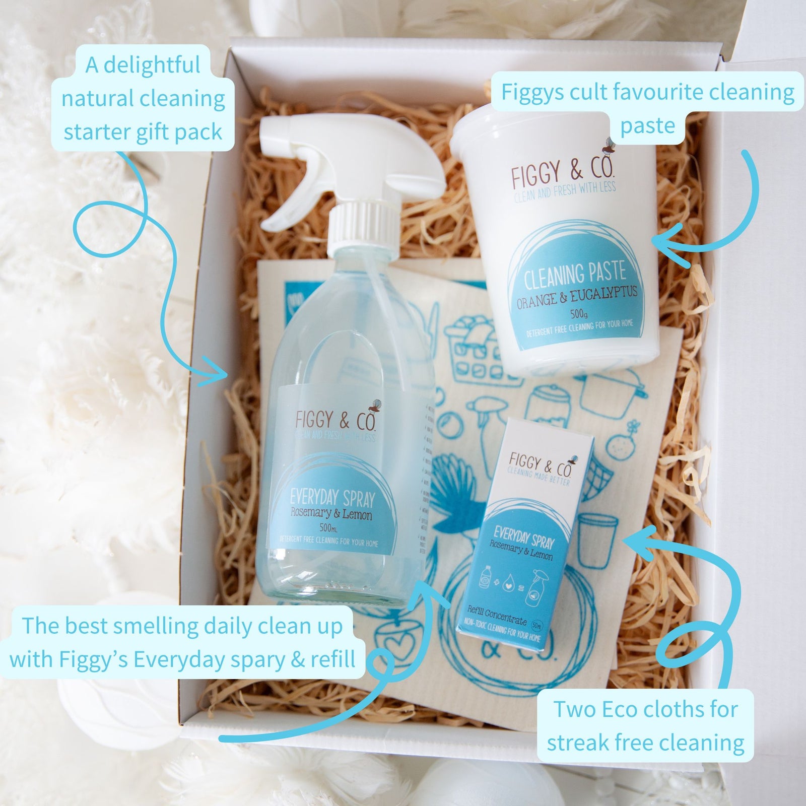 Natural Cleaning Starter Gift Pack