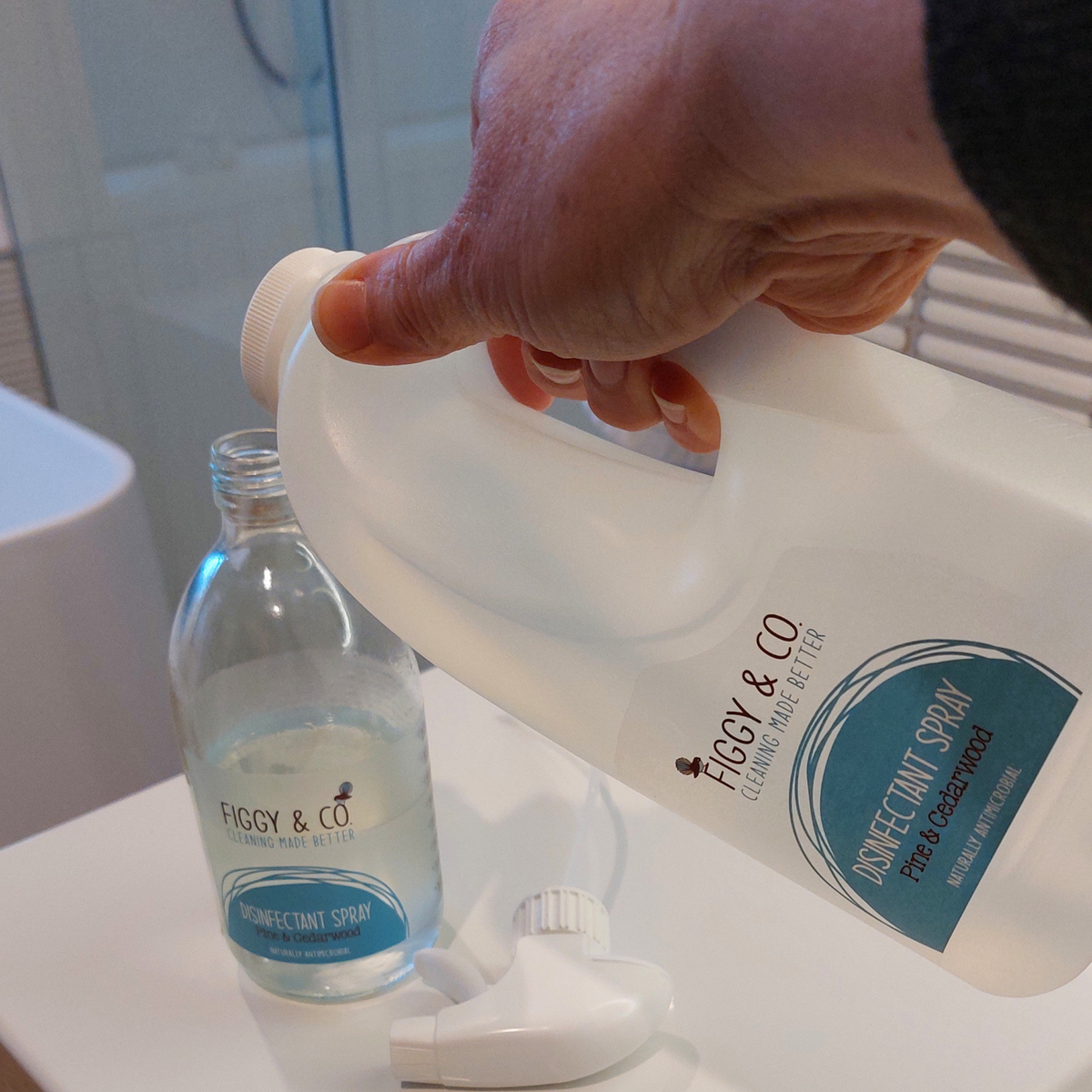 Bathroom disinfectant to refill your spray bottle nz