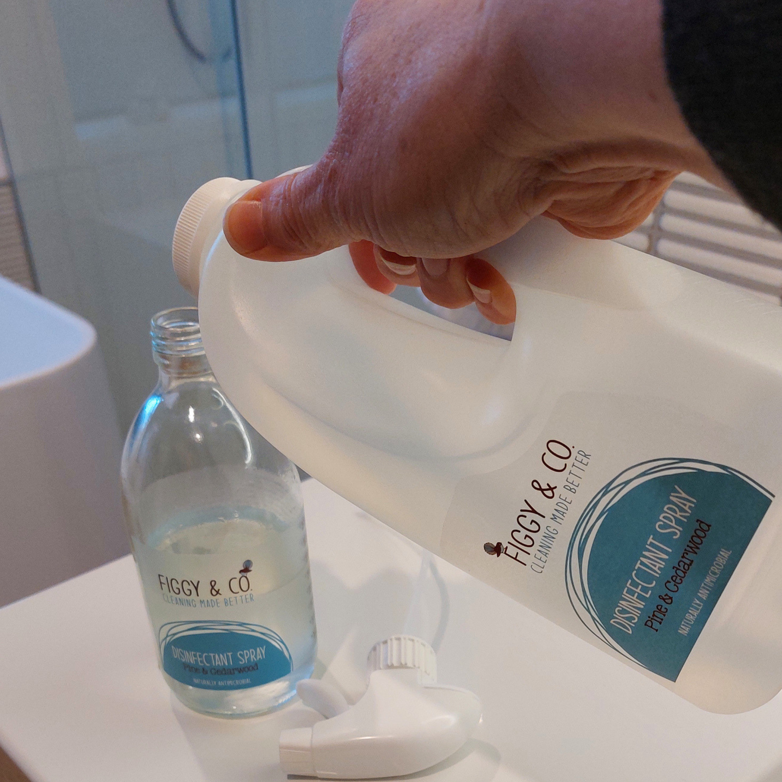Bathroom disinfectant to refill your spray bottle nz