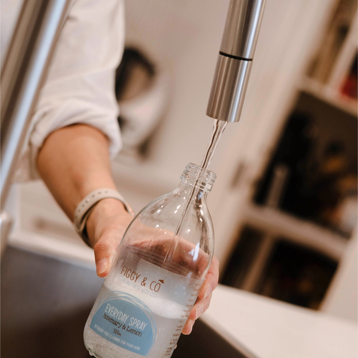 refill at home and reuse your glass trigger bottle