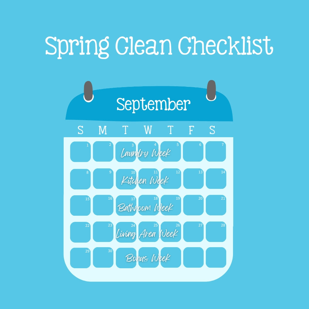 Spring Clean Documents Spring Clean Checklist | PDF download | Figgy & Co - figgyandco