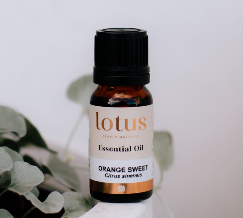 Figgy and Co Orange essential oil for non toxic DIY home cleaners