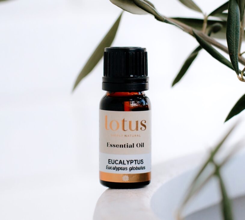 Figgy and co Eucalyptus essential oil for non-toxic DIY cleaners.