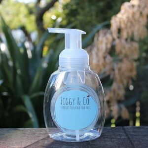 Figgy and Co foaming soap pump bottle natural nontoxic eco green cleaners DIY reuseable refillable nz