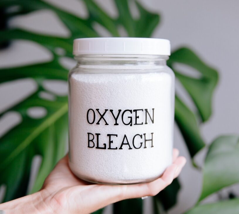 oxygen bleach for non toxic home cleaning figgy and co