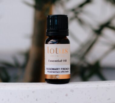 Figgy and co rosemary essential oil for non-toxic DIY home cleaners.