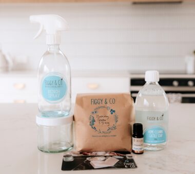 the kitchen and bathroom DIY pack is an ideal place to start your homemade cleaning journey
